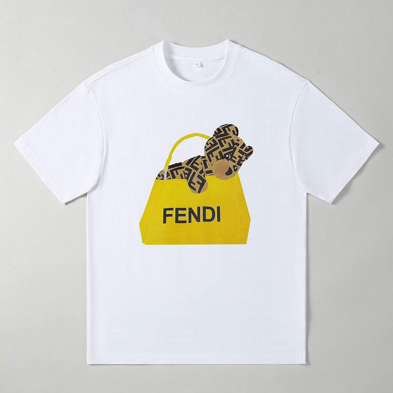 Wholesale Cheap F endi Men Short Sleeve T Shirts for Sale