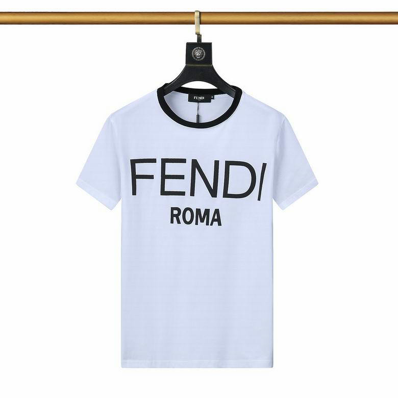 Wholesale Cheap F endi Men Short Sleeve T Shirts for Sale