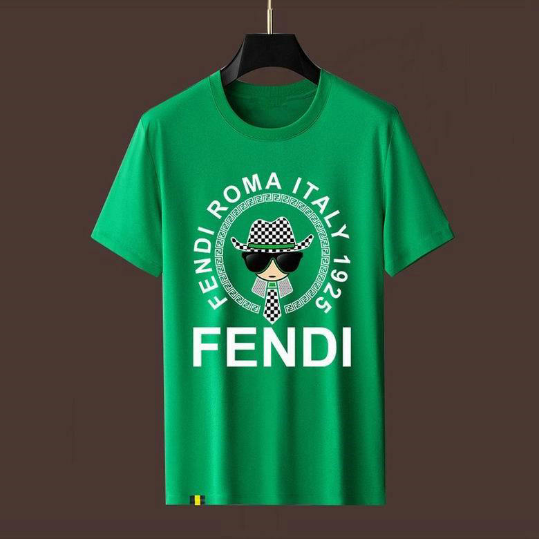 Wholesale Cheap F endi Men Short Sleeve T Shirts for Sale