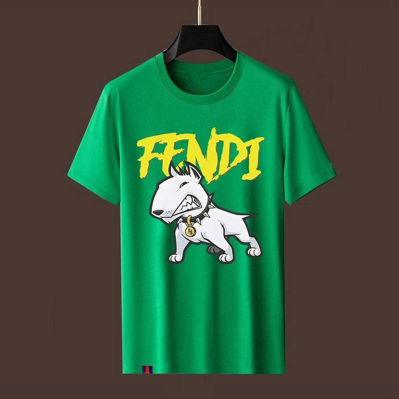 Wholesale Cheap F endi Men Short Sleeve T Shirts for Sale