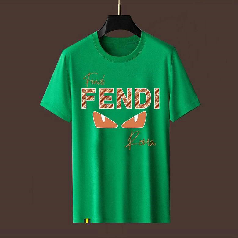 Wholesale Cheap F endi Men Short Sleeve T Shirts for Sale