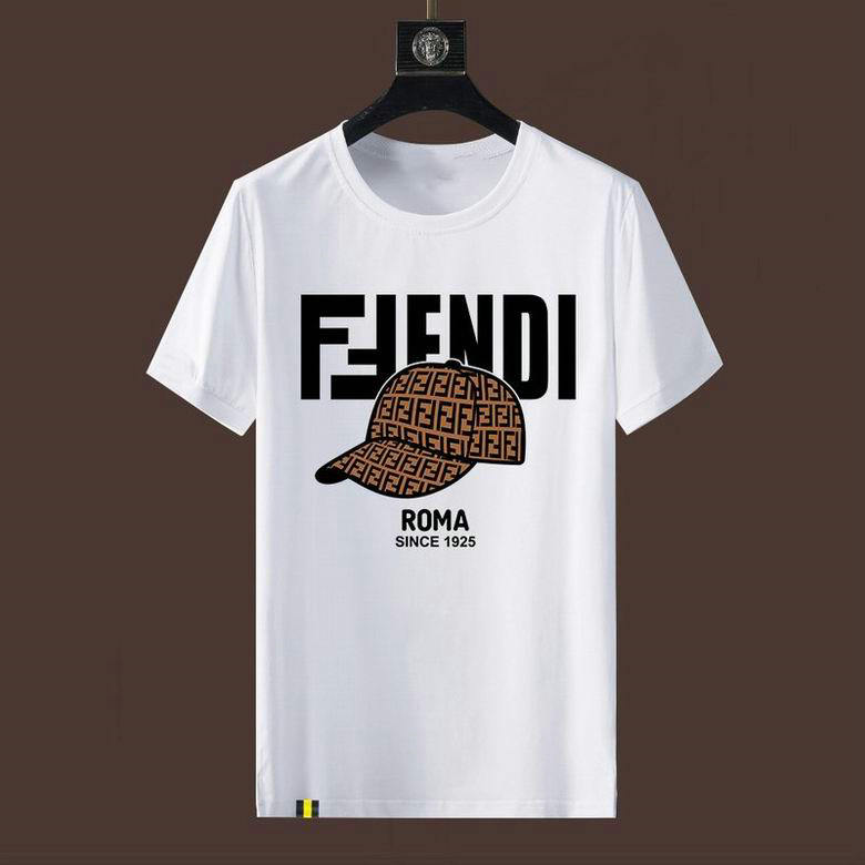 Wholesale Cheap F endi Men Short Sleeve T Shirts for Sale