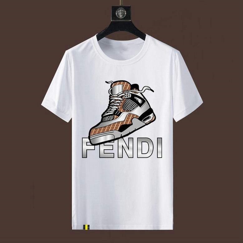 Wholesale Cheap F endi Men Short Sleeve T Shirts for Sale