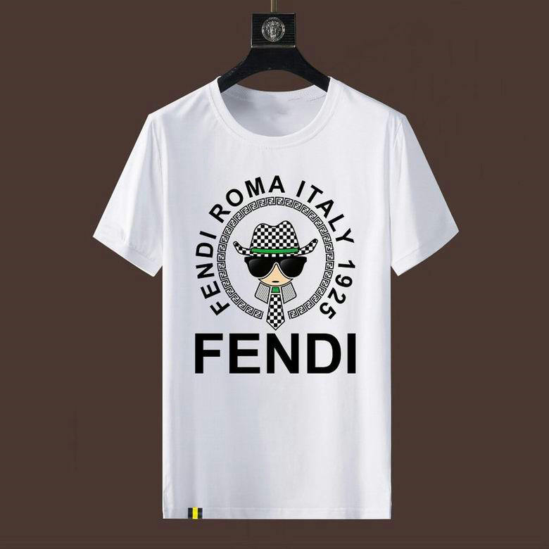 Wholesale Cheap F endi Men Short Sleeve T Shirts for Sale