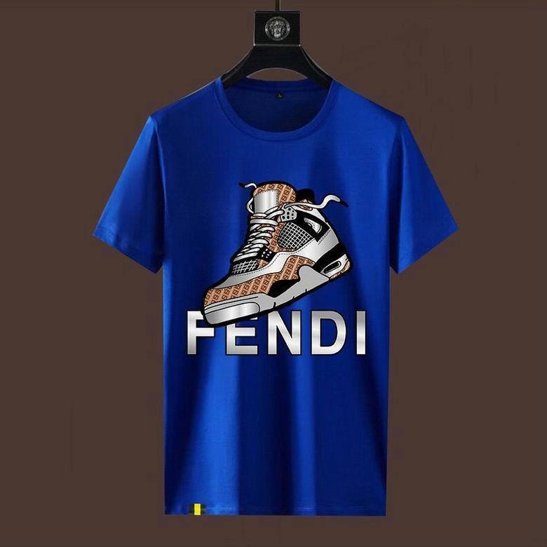 Wholesale Cheap F endi Men Short Sleeve T Shirts for Sale