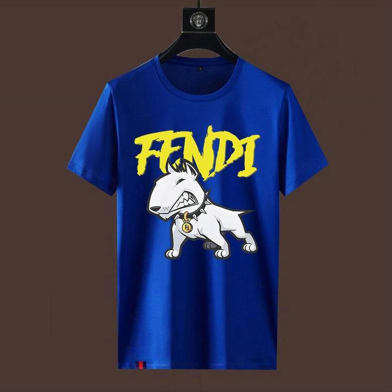 Wholesale Cheap F endi Men Short Sleeve T Shirts for Sale