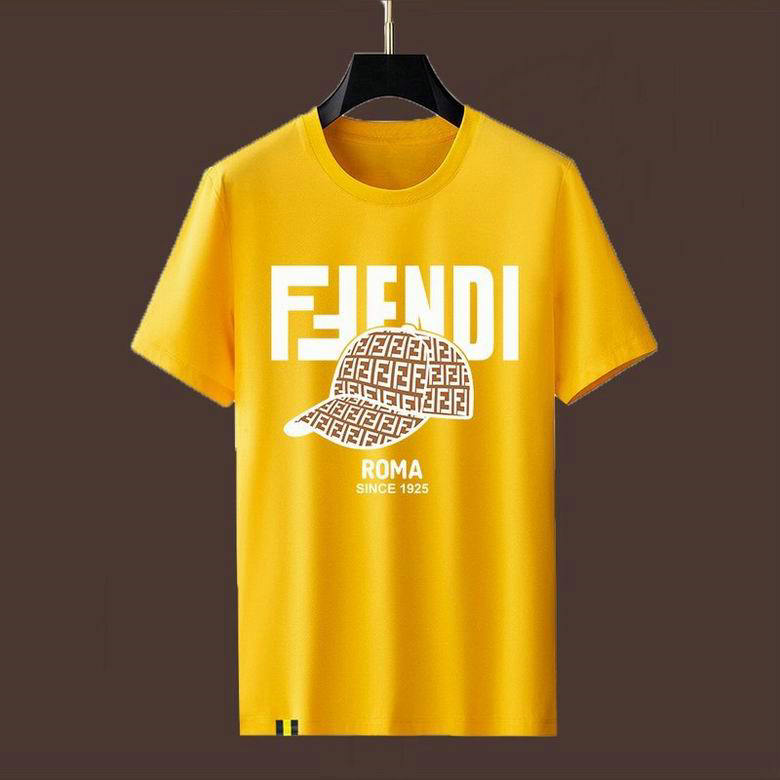 Wholesale Cheap F endi Men Short Sleeve T Shirts for Sale