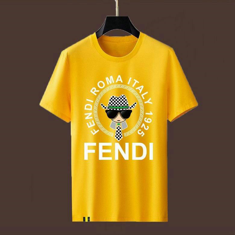 Wholesale Cheap F endi Men Short Sleeve T Shirts for Sale