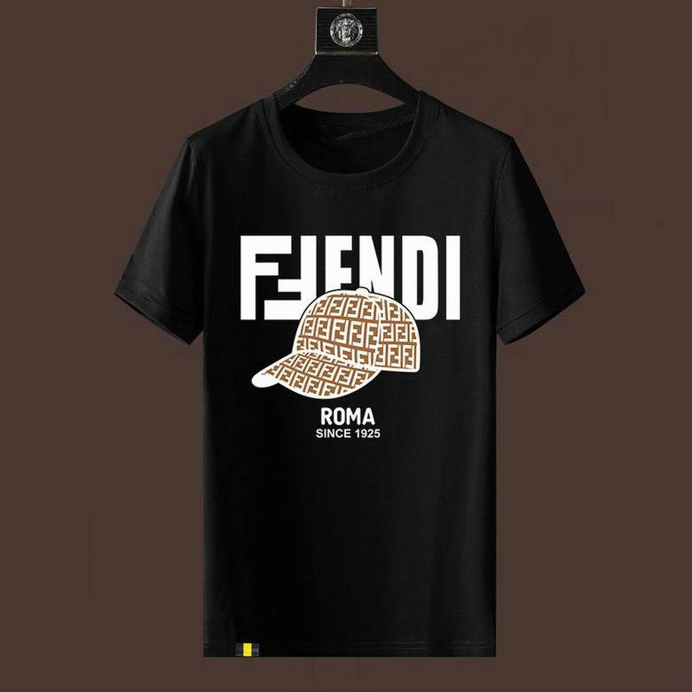 Wholesale Cheap F endi Men Short Sleeve T Shirts for Sale