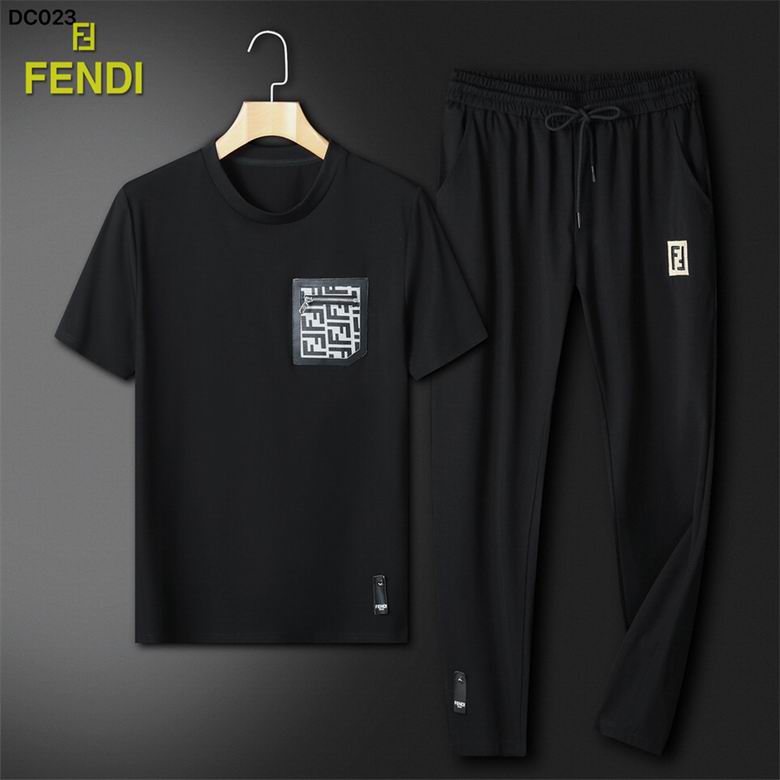 Wholesale Cheap F.endi Short Sleeve Replica Tracksuits for Sale