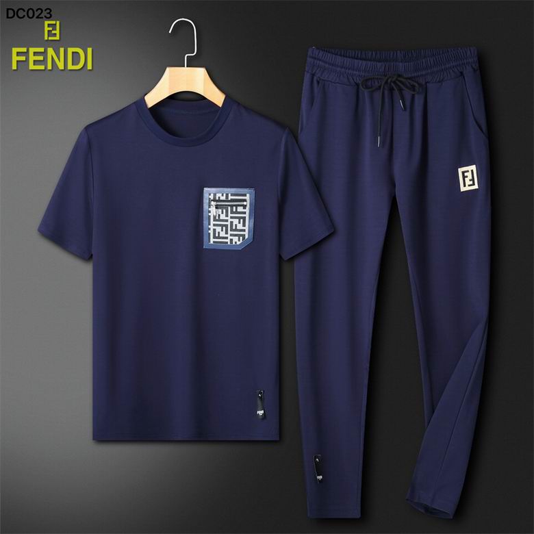 Wholesale Cheap F.endi Short Sleeve Replica Tracksuits for Sale