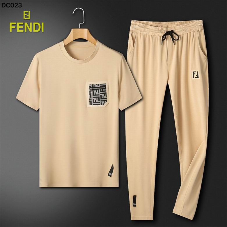 Wholesale Cheap F.endi Short Sleeve Replica Tracksuits for Sale