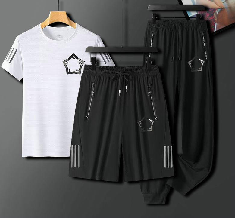 Wholesale Cheap Fendi Short Sleeve Tracksuits for Sale