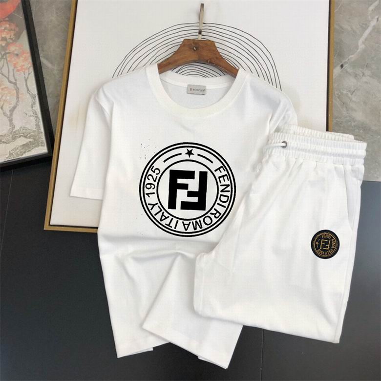 Wholesale Cheap F.endi Short Sleeve Replica Tracksuits for Sale