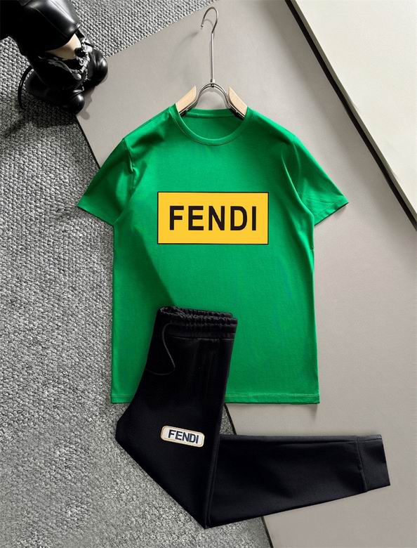 Wholesale Cheap F.endi Short Sleeve Replica Tracksuits for Sale