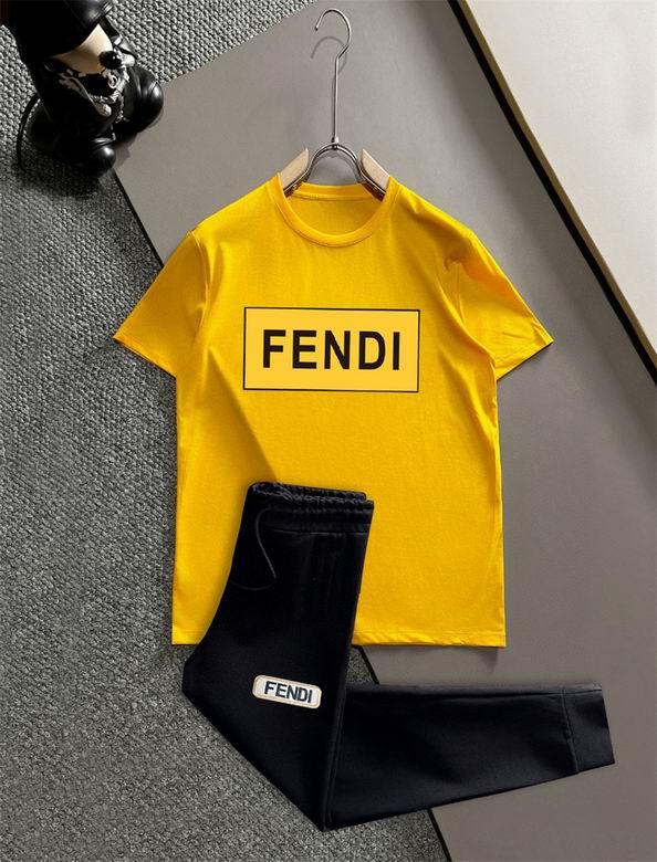 Wholesale Cheap F.endi Short Sleeve Replica Tracksuits for Sale