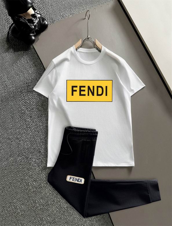 Wholesale Cheap F.endi Short Sleeve Replica Tracksuits for Sale