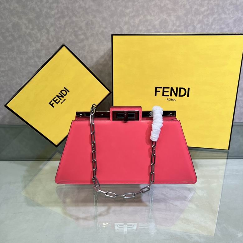 Wholesale Cheap Fendi Peekaboo Cut Shoulder Bags for Sale