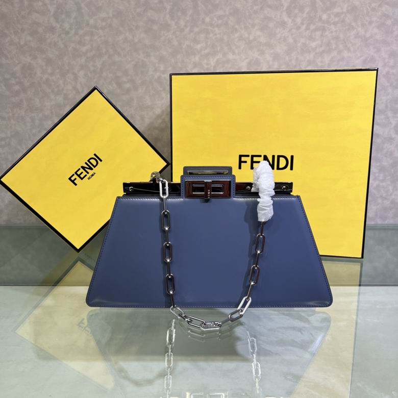 Wholesale Cheap Fendi Peekaboo Cut Shoulder Bags for Sale