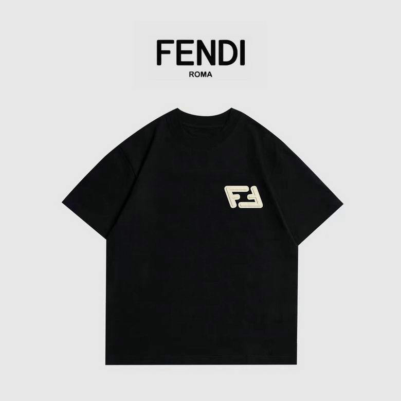 Wholesale Cheap F endi Men Short Sleeve T Shirts for Sale