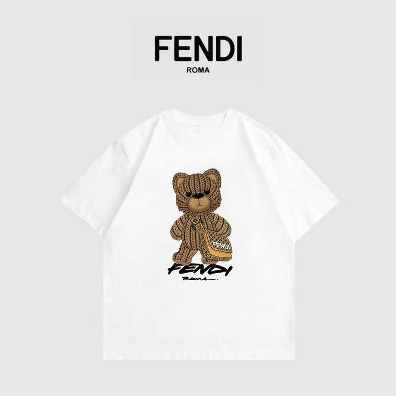 Wholesale Cheap F endi Men Short Sleeve T Shirts for Sale