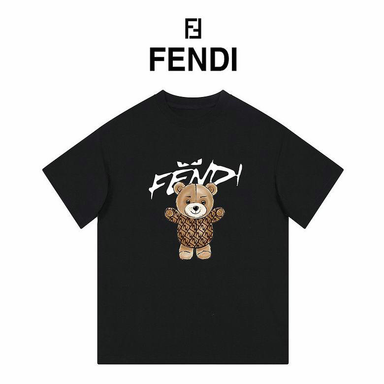 Wholesale Cheap F endi Men Short Sleeve T Shirts for Sale