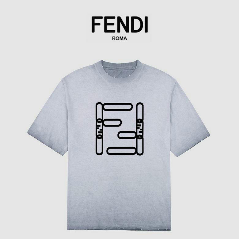 Wholesale Cheap F endi Men Short Sleeve T Shirts for Sale