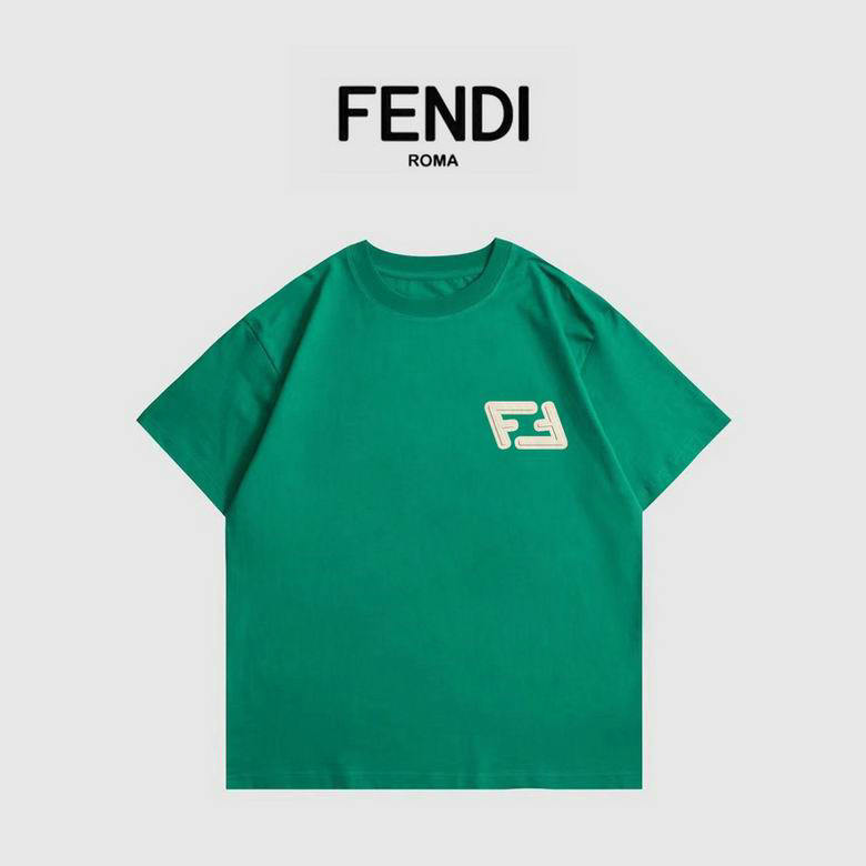 Wholesale Cheap F endi Men Short Sleeve T Shirts for Sale