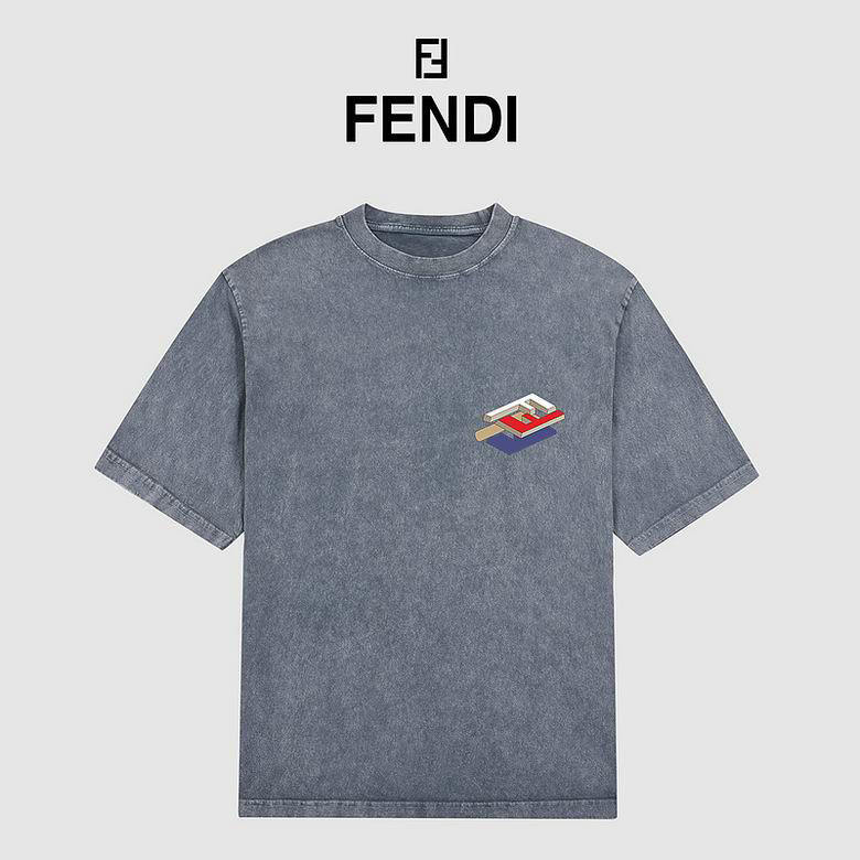 Wholesale Cheap F endi Men Short Sleeve T Shirts for Sale