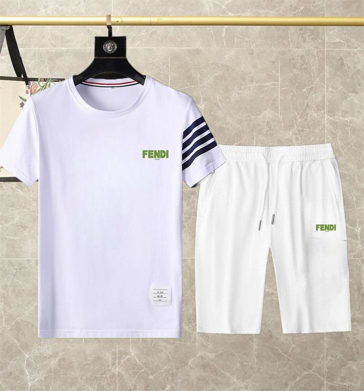 Wholesale Cheap F.endi Short Sleeve Replica Tracksuits for Sale
