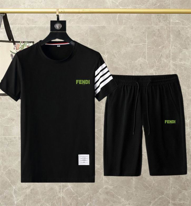 Wholesale Cheap F.endi Short Sleeve Replica Tracksuits for Sale