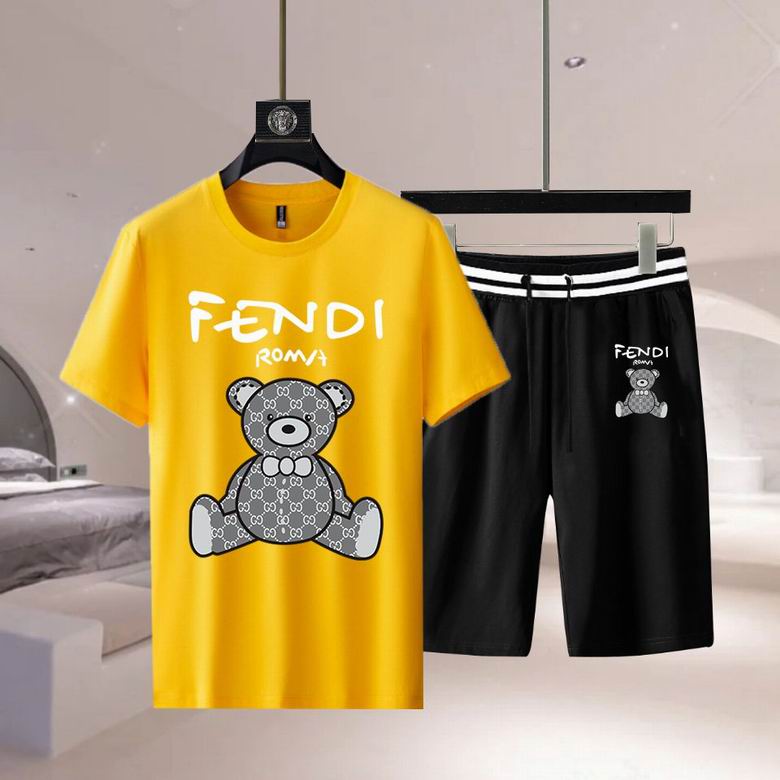 Wholesale Cheap F.endi Short Sleeve Replica Tracksuits for Sale