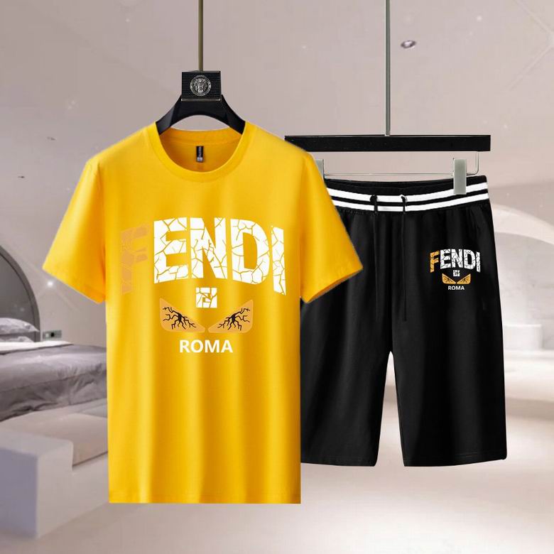 Wholesale Cheap F.endi Short Sleeve Replica Tracksuits for Sale