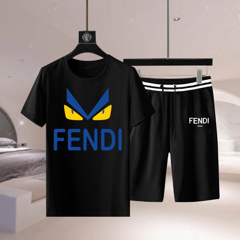 Wholesale Cheap F.endi Short Sleeve Replica Tracksuits for Sale