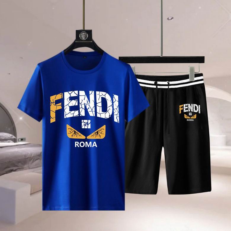 Wholesale Cheap F.endi Short Sleeve Replica Tracksuits for Sale