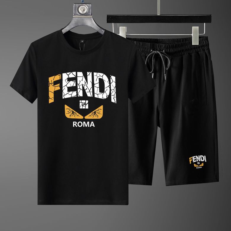 Wholesale Cheap F.endi Short Sleeve Replica Tracksuits for Sale