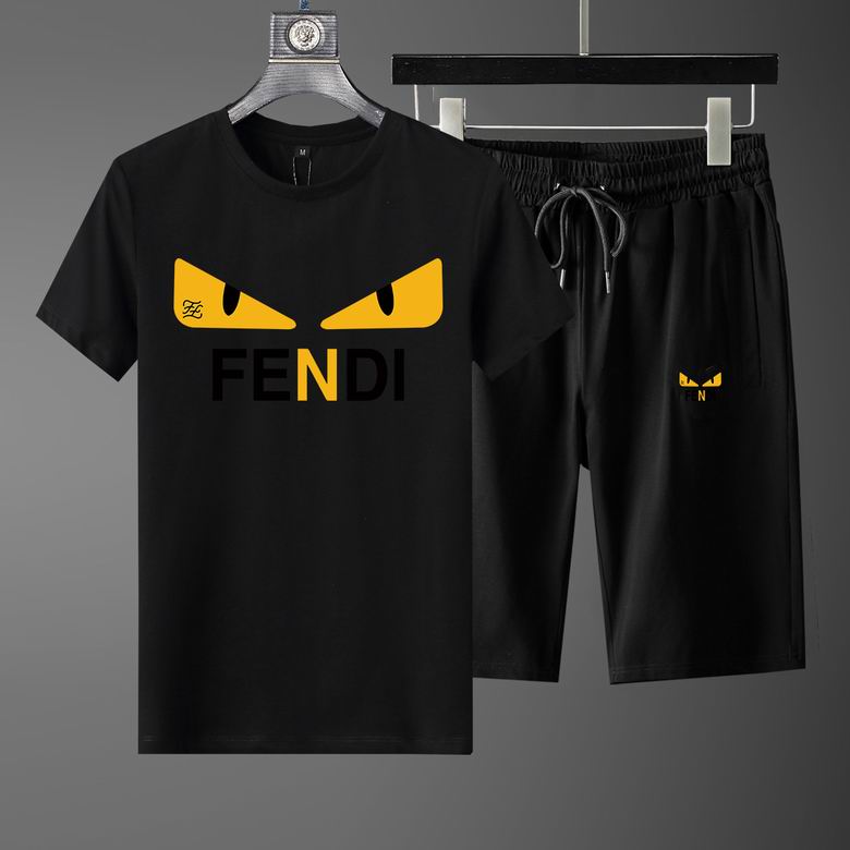 Wholesale Cheap F.endi Short Sleeve Replica Tracksuits for Sale