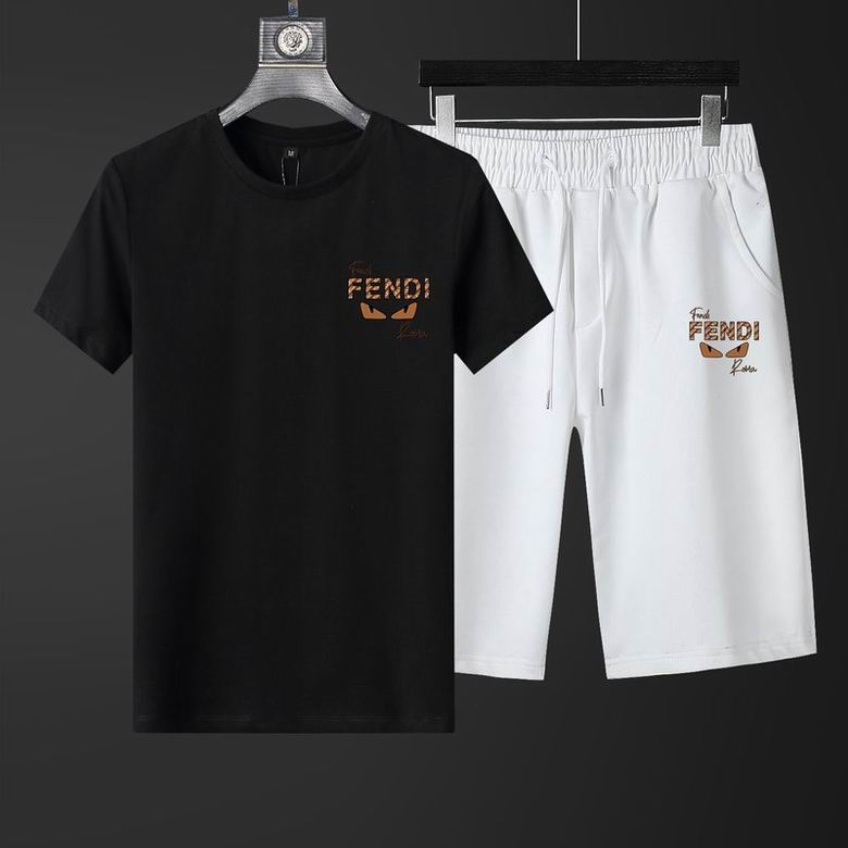 Wholesale Cheap F.endi Short Sleeve Replica Tracksuits for Sale