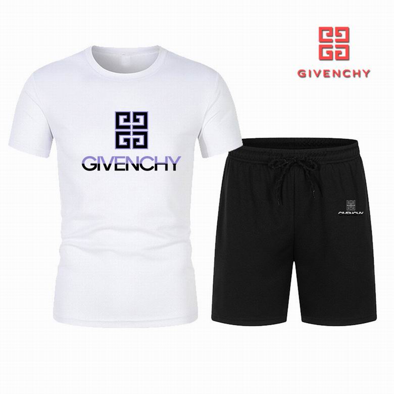 Wholesale Cheap G.ivenchy Short Sleeve Tracksuits for Sale