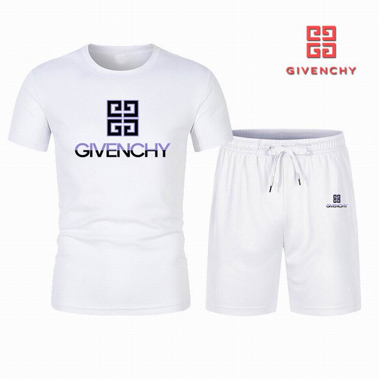 Wholesale Cheap G.ivenchy Short Sleeve Tracksuits for Sale