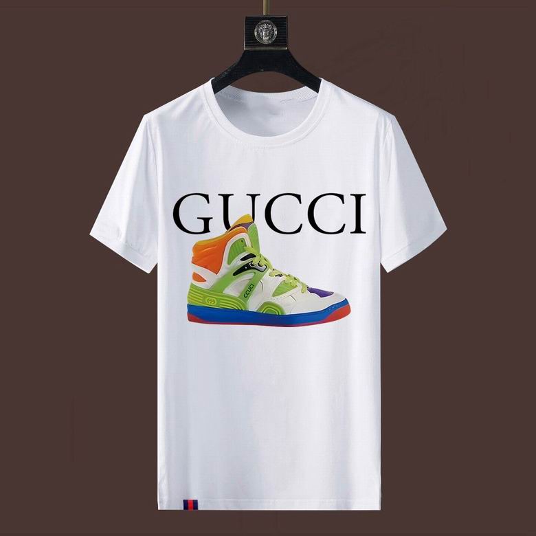 Wholesale Cheap G.ucci Short Sleeve mens T Shirts for Sale