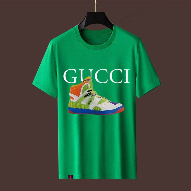 Wholesale Cheap G.ucci Short Sleeve mens T Shirts for Sale