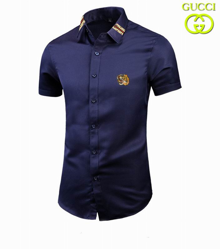 Wholesale Cheap G.ucci Short Sleeve Shirts for Sale