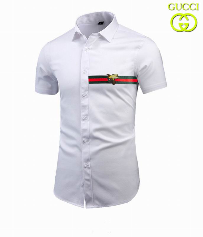 Wholesale Cheap G.ucci Short Sleeve Shirts for Sale