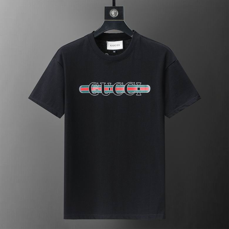 Wholesale Cheap G.ucci men Short Sleeve Replica T Shirts for Sale