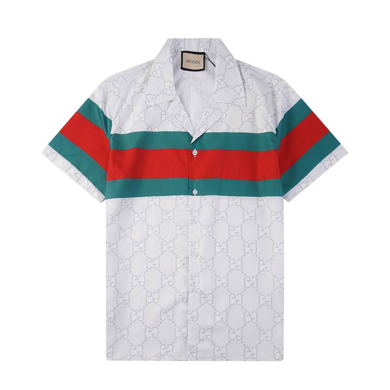 Wholesale Cheap G.ucci Short Sleeve Shirts for Sale