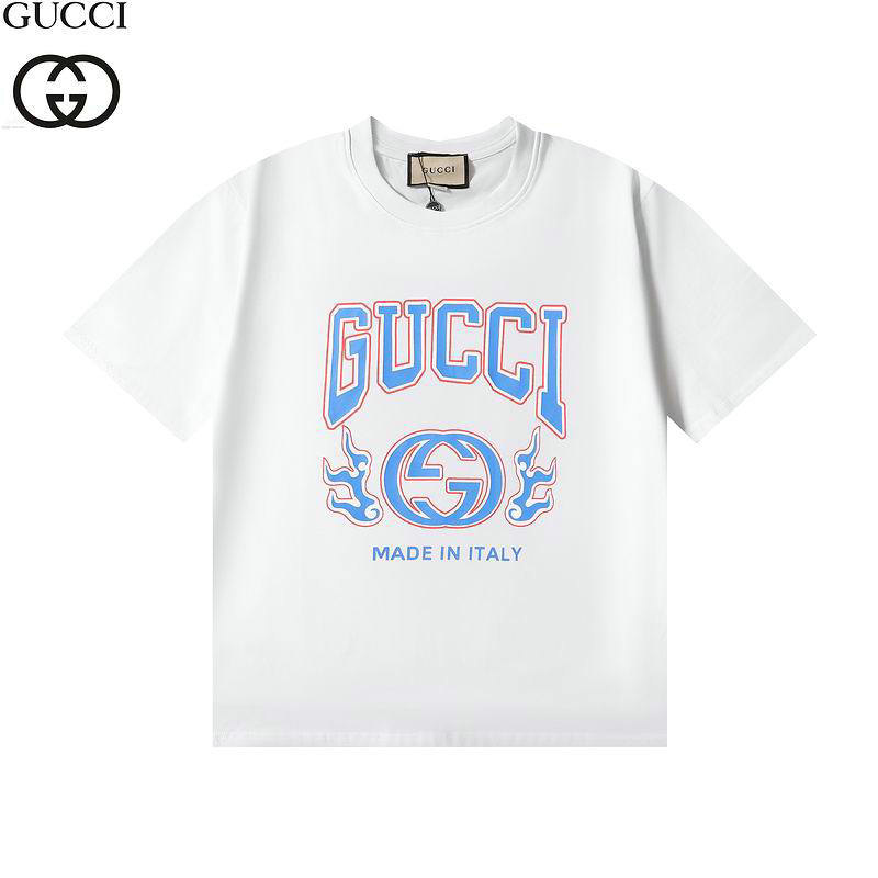 Wholesale Cheap G.ucci Short Sleeve men T Shirts for Sale