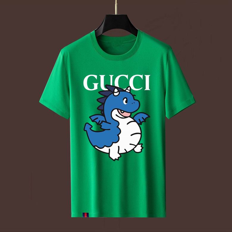 Wholesale Cheap G.ucci Short Sleeve mens T Shirts for Sale