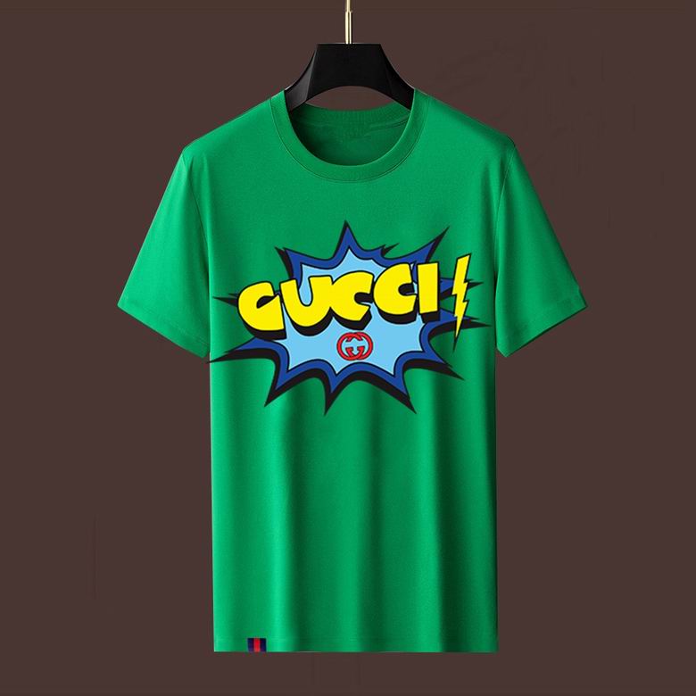 Wholesale Cheap G.ucci Short Sleeve mens T Shirts for Sale