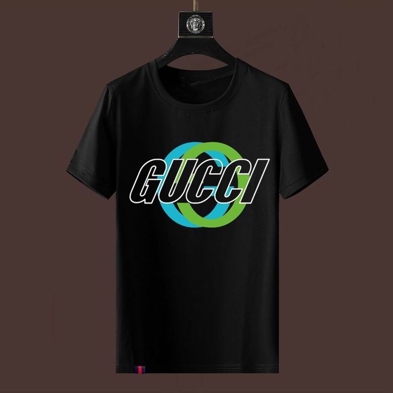 Wholesale Cheap G.ucci Short Sleeve mens T Shirts for Sale